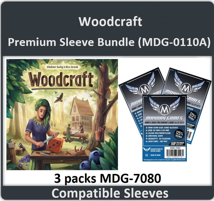 "Woodcraft Compatible" Card Sleeve Bundle