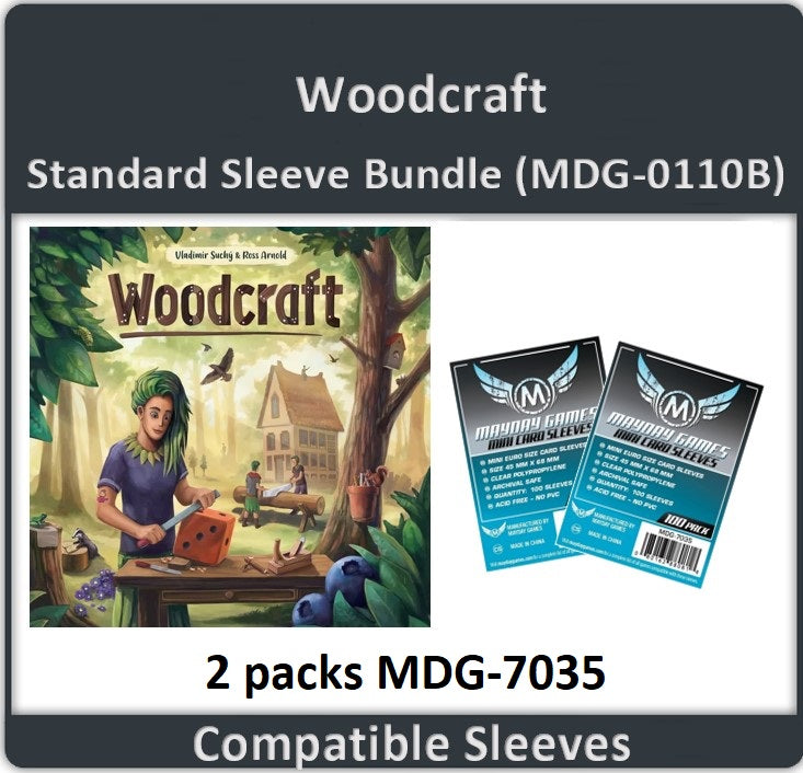 "Woodcraft Compatible" Card Sleeve Bundle