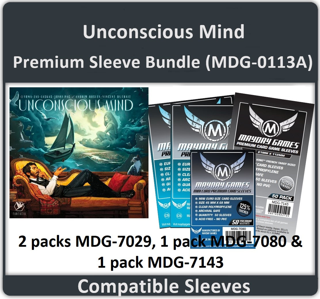 "Unconscious Mind Compatible" Card Sleeve Bundle