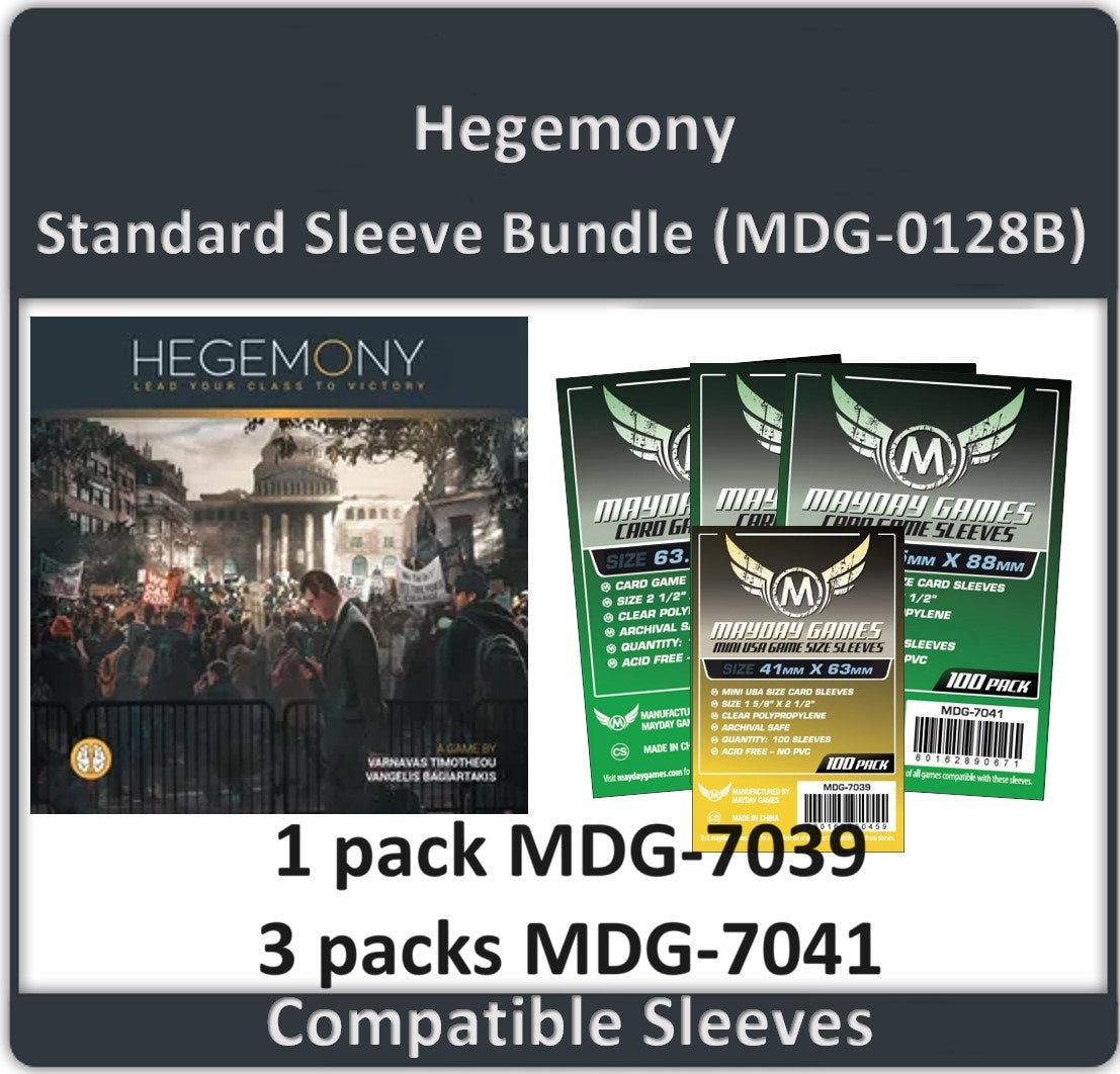 "Hegemony" Compatible Card Sleeve Bundle