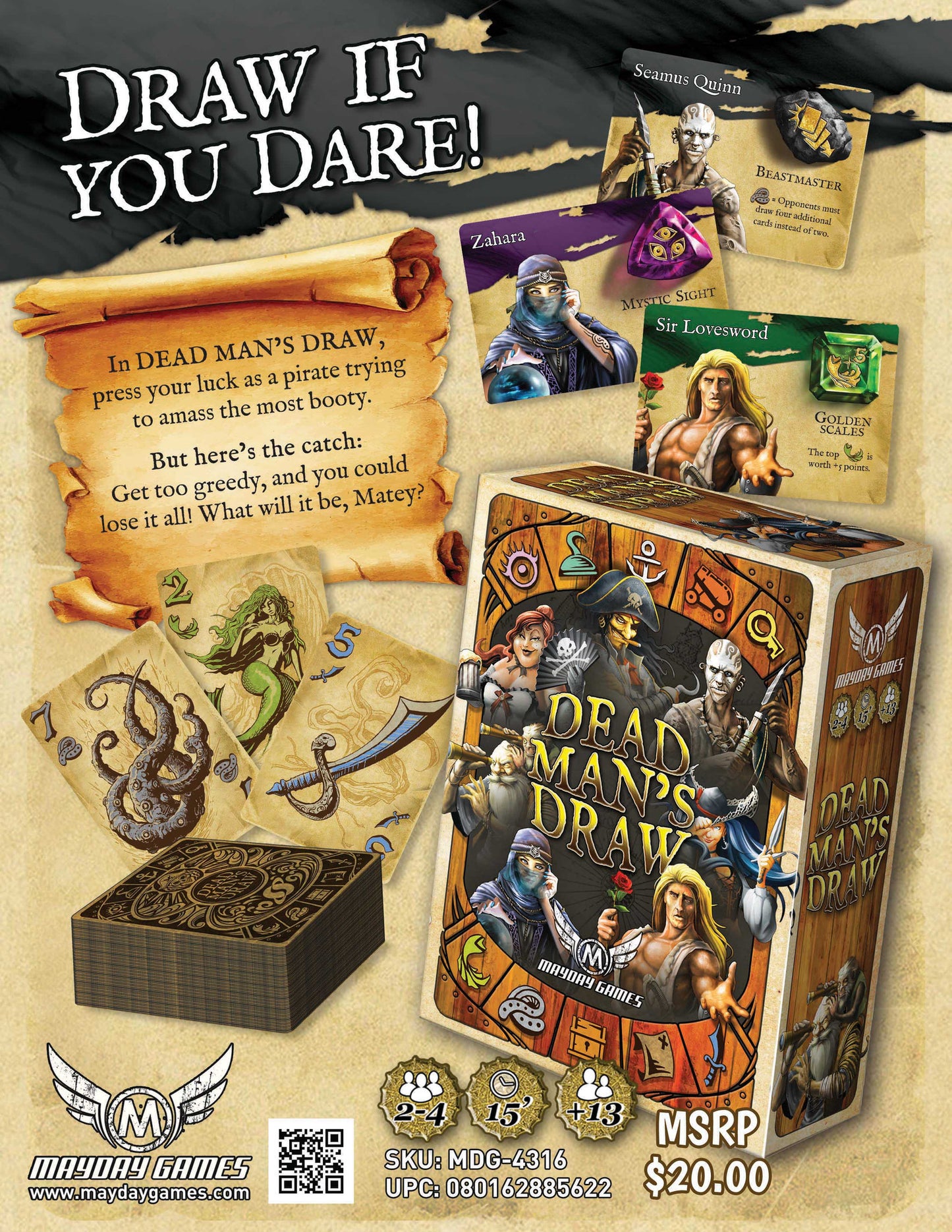 Dead Man's Draw Game (back in stock!)