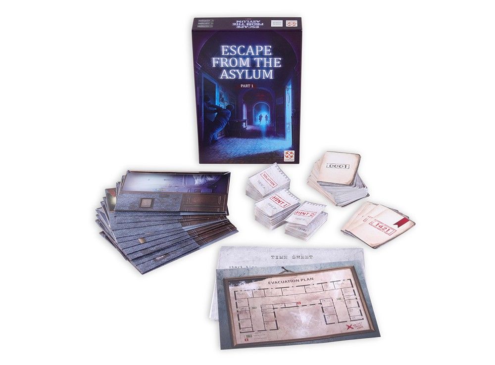 Escape from the Asylum 1-6 Player Cooperative Game