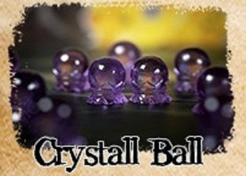 Translucent Resin 10-pack Resource Tokens: Crystal Ball