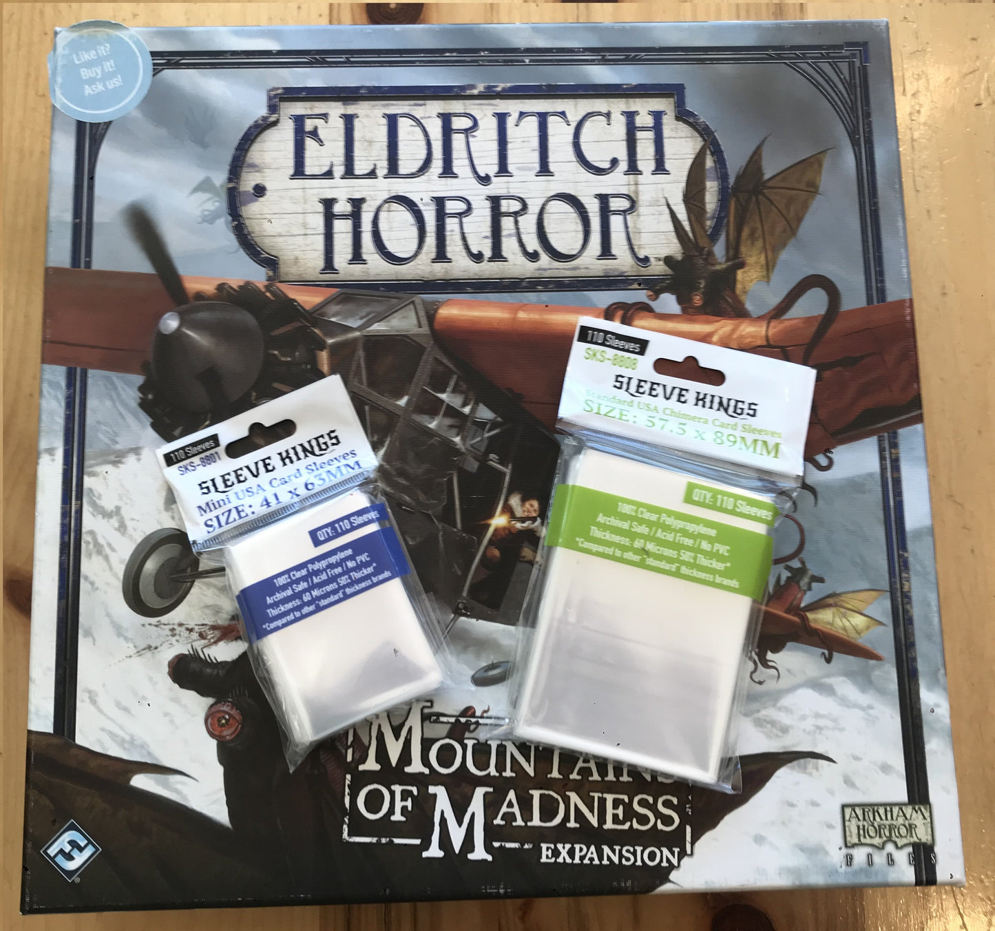 "Eldritch Horror Complete" Compatible Sleeve Bundle (8801 X 9 + 8808 X 14 + 8820 X1))