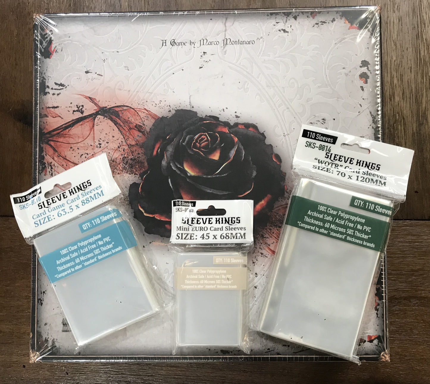 "Black Rose Wars" Compatible Sleeve Bundle (8803 X 2 + 8810 X 3 + 8814 X 1)