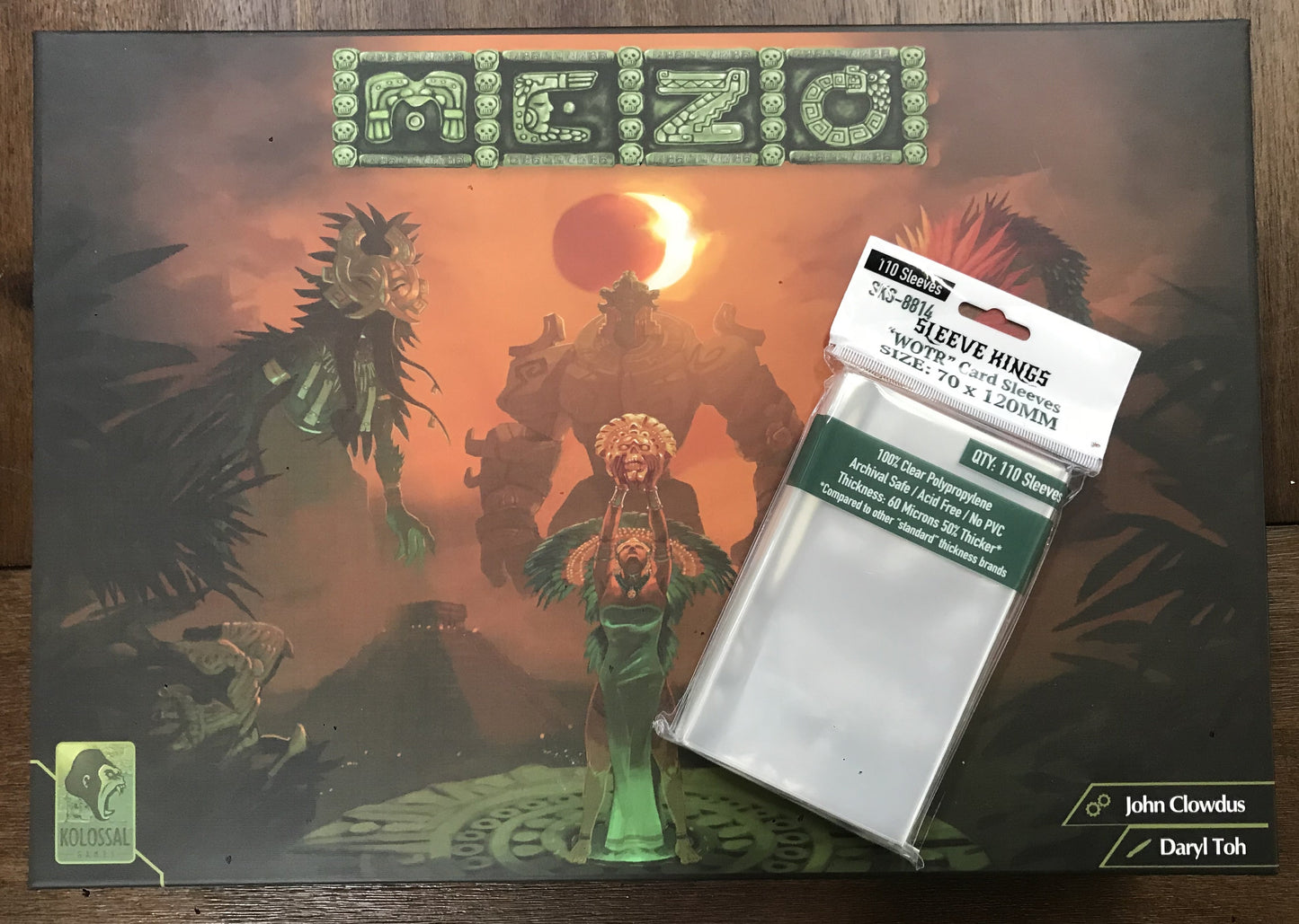 "MEZO Complete Game" Compatible Sleeve Bundle (8814 X 2) 