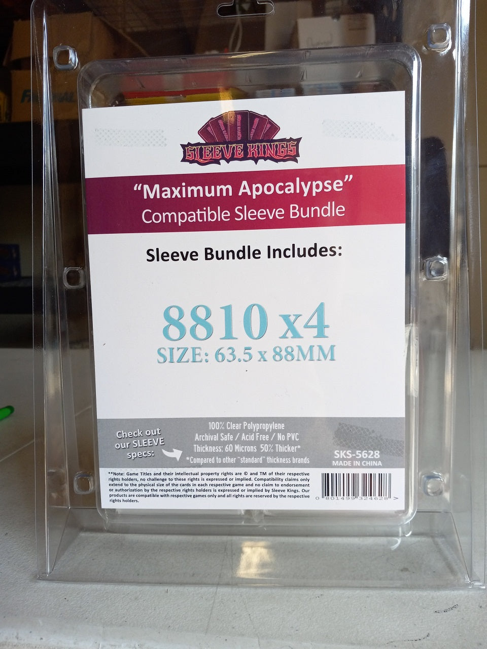 "Maximum Apocalypse" Compatible Sleeve Bundle (8810 X 4)