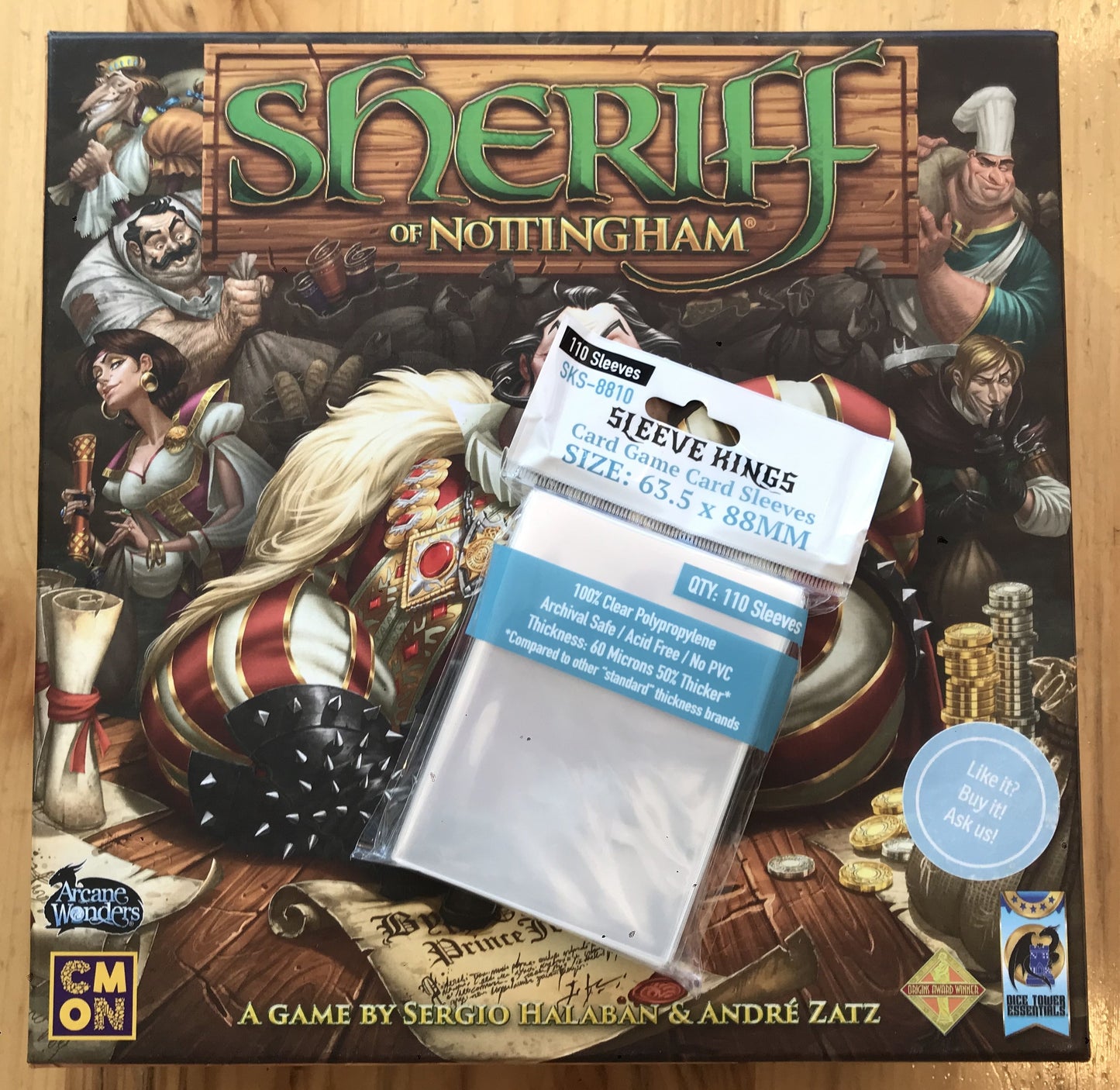 "Sheriff of Nottingham All In" Compatible Sleeve Bundle (8810 X 3)