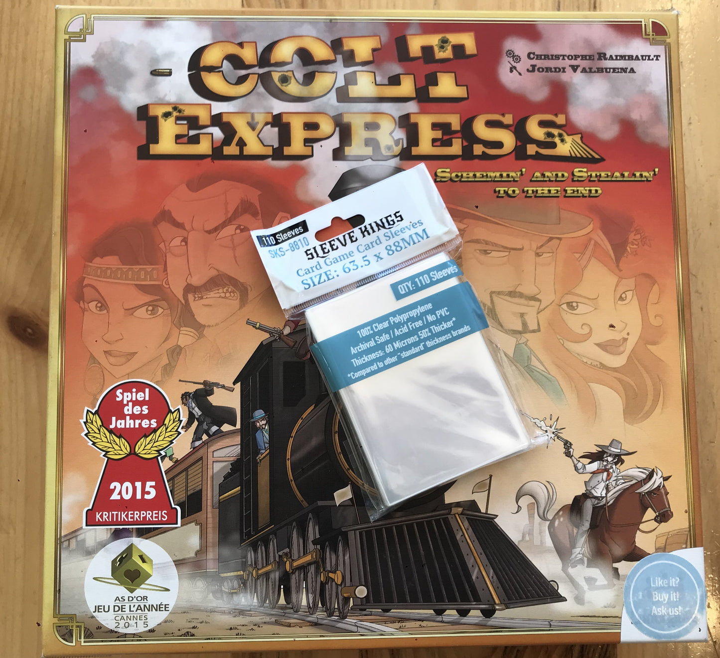 "Colt Express All In" Compatible Sleeve Bundle (8810 X 3)