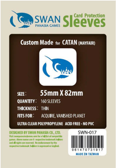 55x82mm -160 pack, Thin Sleeves (SWN-017)