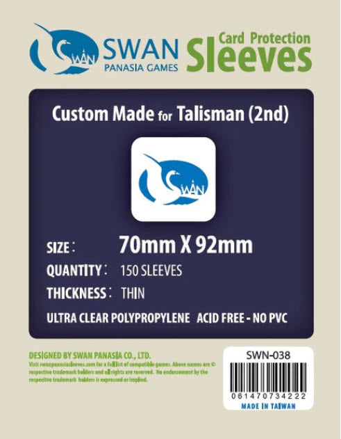 70x92mm -150 pack, Thin Sleeves (SWN-038)