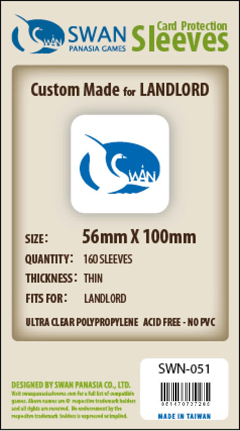 56x100mm -160 Pack, Thin Sleeves (SWN-051)