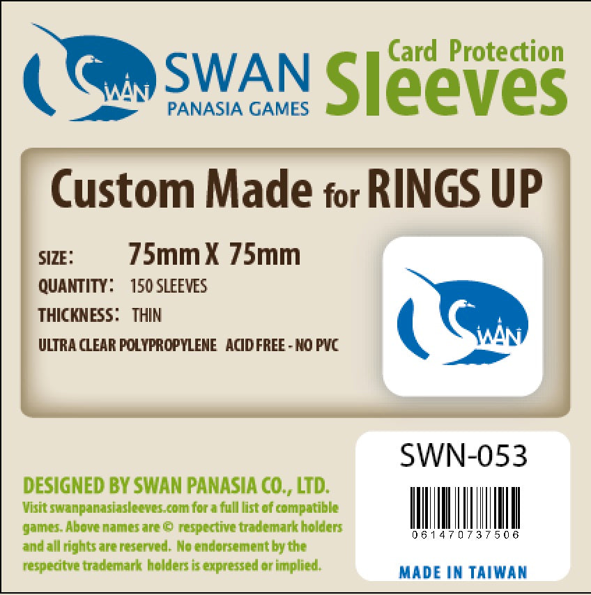 75x75mm -150 Pack, Thin Sleeves (SWN-053)