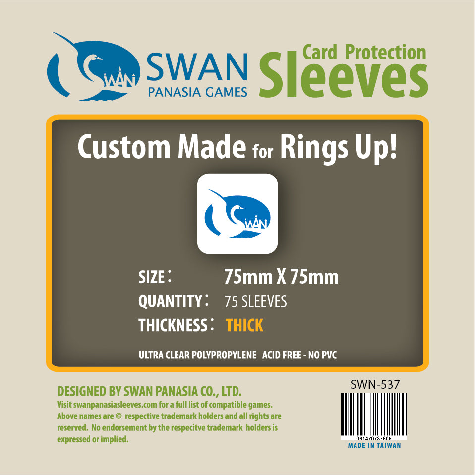 Premium: 75 X 75 mm - 75 sleeves (SWN-537)