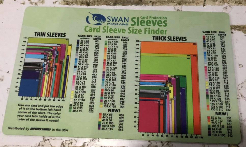 Swan Sleeves Ultimate Playmat (Sleeve Finder) (SWN-555)