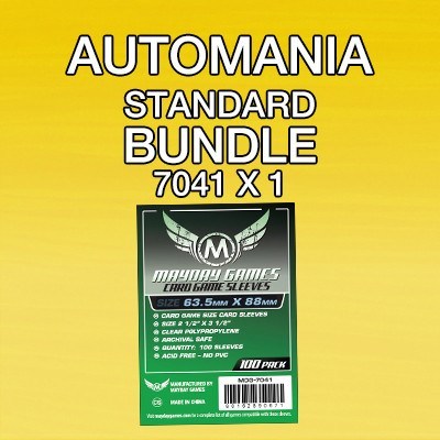 "Automania" Card Sleeve Kit - Standard Protection - Mayday Games - 2