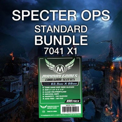 "Specter Ops" Card Sleeve Kit - Standard Protection - Mayday Games - 2