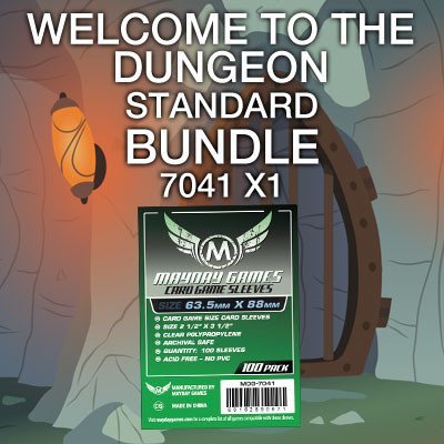 "Welcome to the Dungeon" Card Sleeve Bundle - Standard Protection - Mayday Games - 2