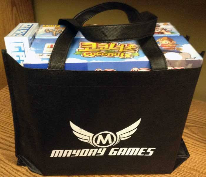 Black Swag Bag Mayday Games Logo -  - Mayday Games - 1