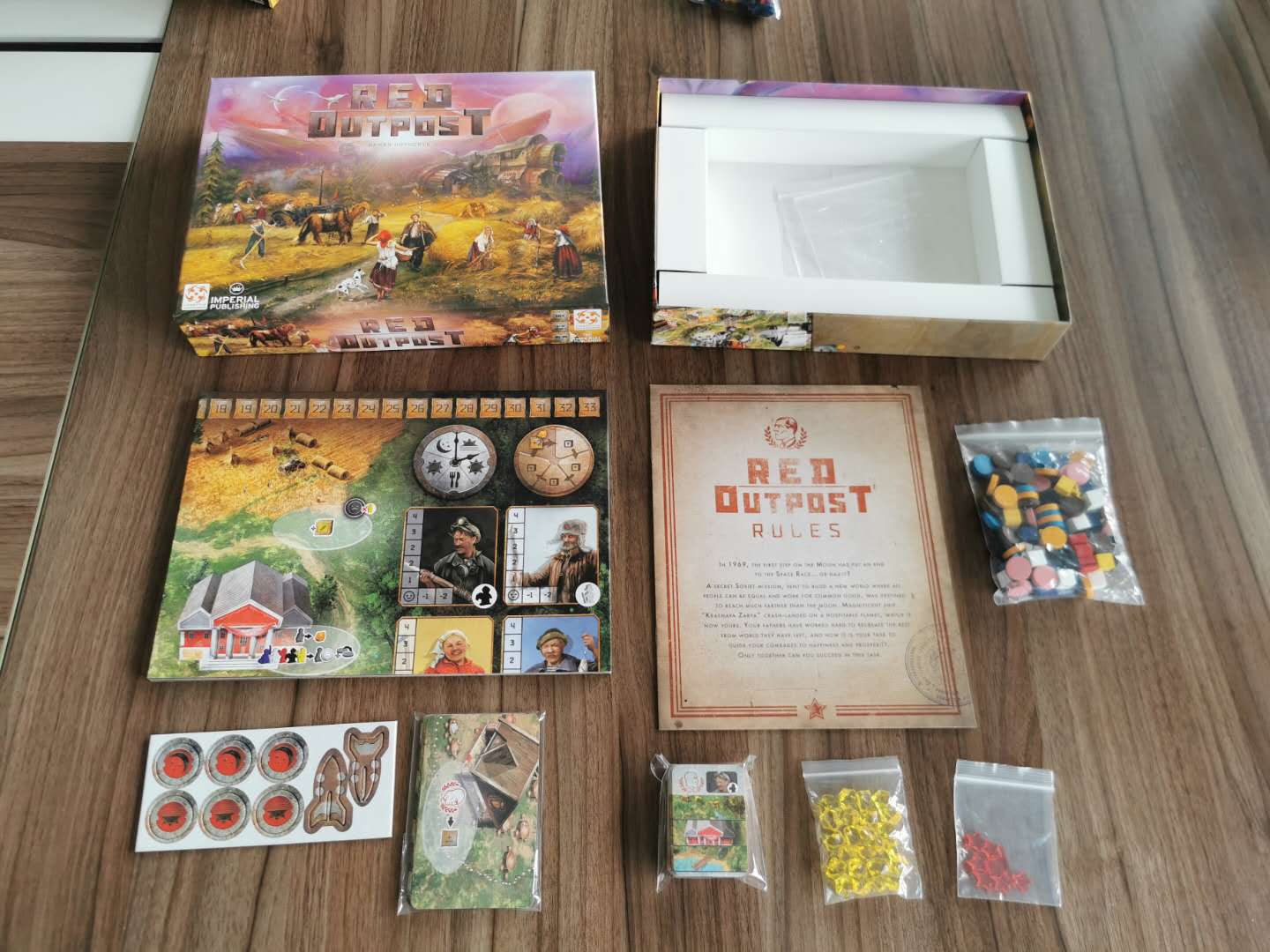 Red Outpost: 2-4 Player Communist Worker Placement Game