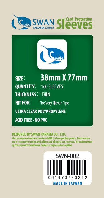 38x77mm - 160 Pack, Thin Sleeves (SWN-002)