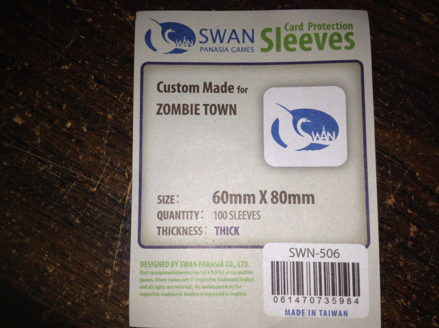 Premium: 60x80 mm Zombie Town -100 per pack (SWN-506)