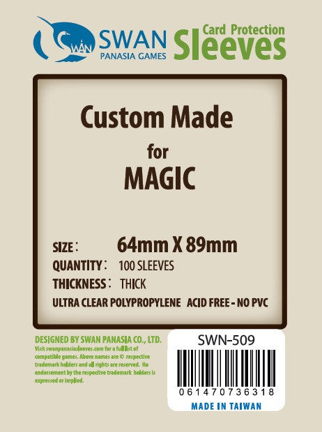 Premium: 64x89 mm Std Card Magic -100 per pack (SWN-509)