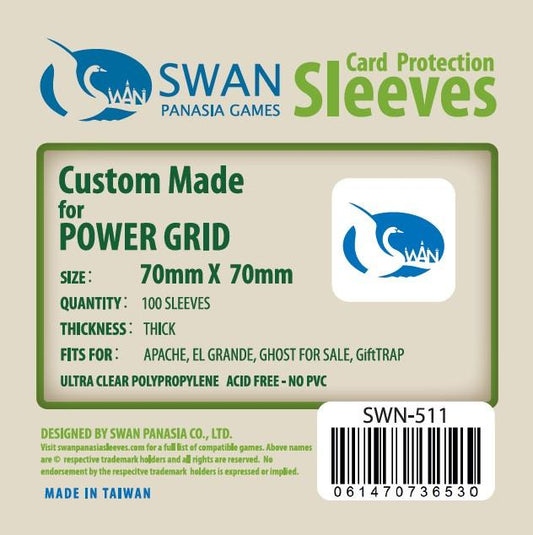 Premium: 70x70 mm Power Grid, GiftTRAP..etc -100 per pack (SWN-511)