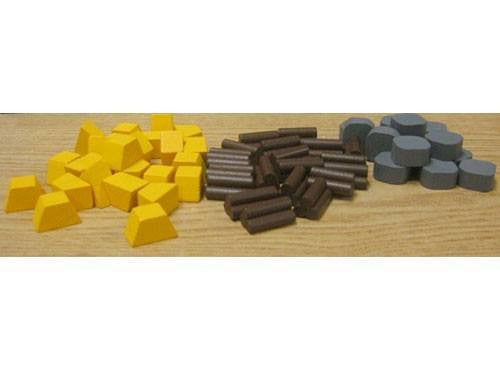Kings Deluxe Wooden Token Set -  - Mayday Games - 1